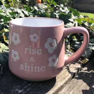 Rise&Shine Light Pink Mug